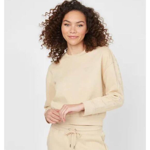 GUESS Valencia Logo Pullover Sweatshirt Extra Small - Picture 1 of 7